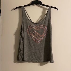 Aeropostale Tank top with an open crisscross back